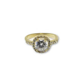 10K Bague Femme Or et Zircon Loretta WGR-082 - orquebec