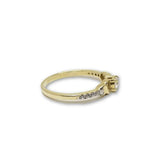 10K Bague Femme Or et Zircon Zakaria WGR-84 - orquebec
