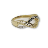 10K Bague Infini Versace Style Pour Femme WGR-171 - orquebec