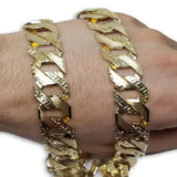 10k Casting fait ?  la main Chaine Homme MGC-051 | Men's chain in gold 10K handmade-Gold Custom