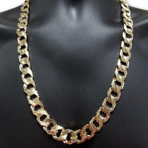 10k Casting fait ?  la main Chaine Homme MGC-051 | Men's chain in gold 10K handmade-Gold Custom