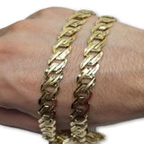 10k Casting fait ?  la main Chaine Homme MGC-055 | Chain in gold 10K handmade for men-Gold Custom