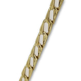 Chaine 10K Diamond Cut Pour Homme MGC-056 | Handmade chain for men in 10K gold-Gold Custom