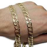 Chaine 10K Diamond Cut Pour Homme MGC-056 | Handmade chain for men in 10K gold-Gold Custom