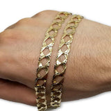 10k Casting fait la main Chaine Homme MGC-057 | Diamond Cut Chain for Men in 10K Gold Handmade-Gold Custom