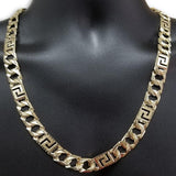 10k Chaine en or Versace Homme MGC-052 | 10K Gold Versace Chain for men-Gold Custom