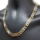 10k Chaine Versace Or Jaune Homme MGC-060 | 10K yellow gold Versace Chain for him-Gold Custom