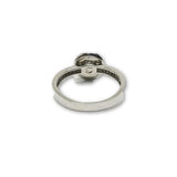 10K Or Blanc Bague Femme Or et Zircon Vita WGR-100 - orquebec