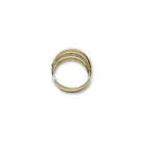 10K Or Jaune Bague Femme WGR-114 - orquebec
