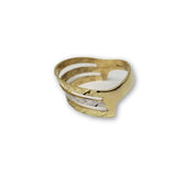 10K Or Jaune Bague Femme WGR-114 - orquebec