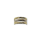 10K Or Jaune Bague Femme WGR-114 - orquebec