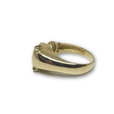 10K Or Jaune Bague Femme WGR-135 - orquebec