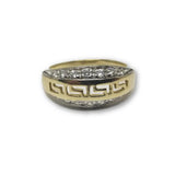 10K Or Jaune Bague Versace Femme WGR-128 - orquebec