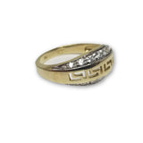 10K Or Jaune Bague Versace Femme WGR-128 - orquebec