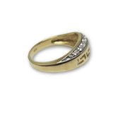 10K Or Jaune Bague Versace Femme WGR-128 - orquebec