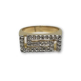 10K Or Jaune Bague Versace Femme WGR-134 - orquebec