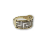 10K Or Jaune Bague Versace Femme WGR-157 - orquebec