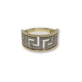 10K Or Jaune Bague Versace Femme WGR-157 - orquebec