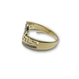 10K Or Jaune Bague Versace Pour Femme WGR-158 - orquebec