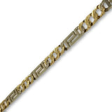 10K Versace 7.2MM Chaine Homme MGC-047 | Chain Versace for men in 10K gold 7.2MM-Gold Custom