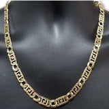 10K Versace 8.5MM Chaine Homme MGC-043 | Chain for him in gold 10K Versace 8.5MM-Gold Custom