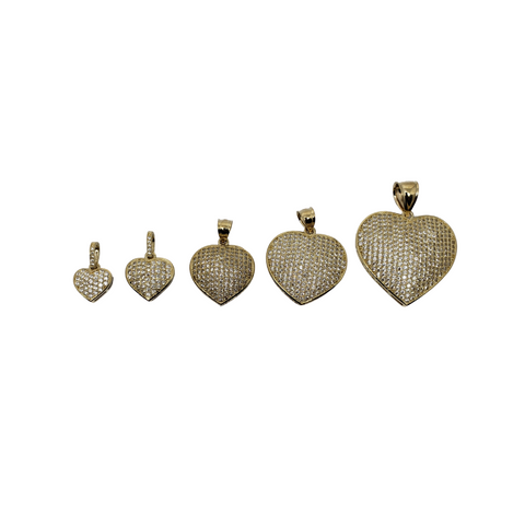 Pendantif Heart of Gold en or 10k modele 2020 LA170