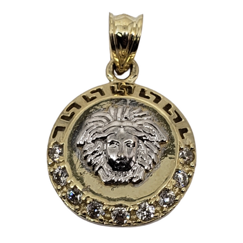 Pendantif MEDAILLON VERSACE-03 en or 10k modele 2020 LA154