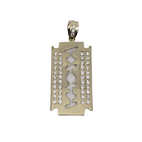 Pendantif Lame de Razoir en or 10k modele 2020 LA117