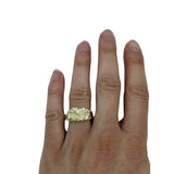 Bague Nuggo-04 en or 10k model 2020 LA022