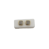 10K 0.30CT Diamond Stud Screw Back Earring DE-020