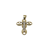 Pendantif Croix marine en or 10k modele 2020 LA105