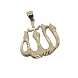 Pendantif Allah en or 10k modele 2020 LA116