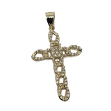 Pendantif Croix cubaine en or 10k modele 2020 LA114