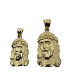 Pendantif Jesus d'Or 2.0 en or 10k modele 2020 LA187