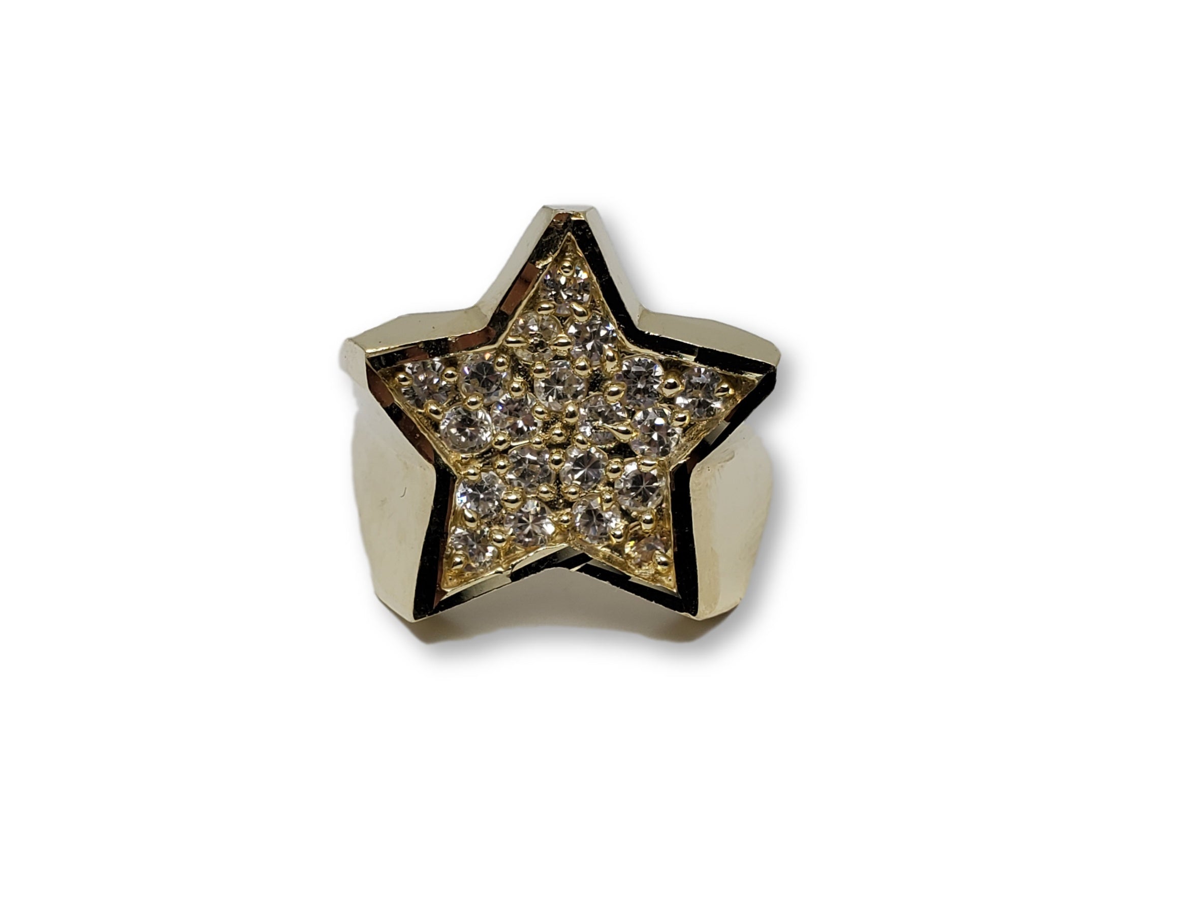 Bague star en or 10k