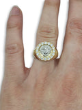 bague greek design  en or 10k