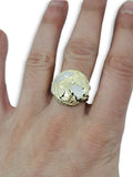 Bague planete 2 tons en or 10k