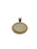 Pendentif Plaque en or 10K