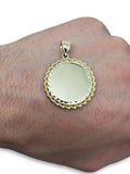 Pendentif Plaque en or 10K