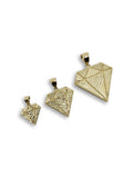 Diamant en or jaune  10k