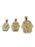 Pharaon en or 10k coupe diamond cut