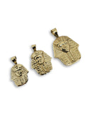 Pharaon en or 10k coupe diamond cut