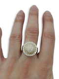 bague hiphop en or 10k