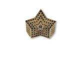 Bague etoile  en or 10k