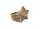 Bague etoile  en or 10k