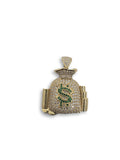 Money Bag en or 10k