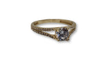 bague solitaire en or 10k model 2020
