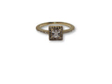 Bague Halo en or 10k model 2020