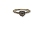 Bague coeur en or 10k model 2020