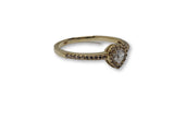 Bague coeur en or 10k model 2020